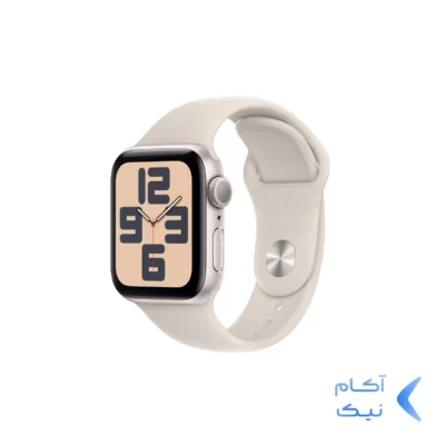 ساعت هوشمند اپل واچ SE سری 10 مدل Starlight Al Star SB - 44MM - استارلایت - اصلی (گارانتی 18 ماهه شرکتی)