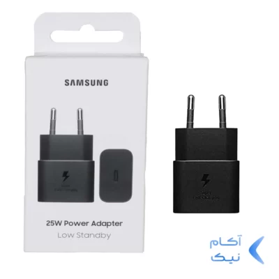 شارژر اصلی SAMSUNG 25W T2510 ( فست و PD) مشکی (گارانتی 18 ماهه شرکتی)