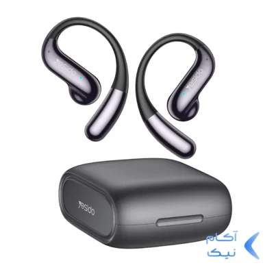 ایرفون بی سیم Yesido با قابلیت ENC مدل YSP28 - مشکی (گارانتی 18 ماه تعویض نیکان همراه)
