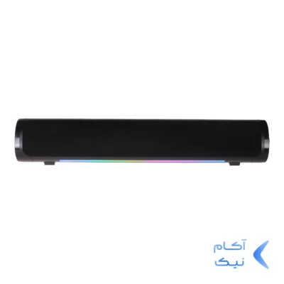 اسپیکر و ساندبار بلوتوثی 10 وات Yesido مدل YSW27 با نورپردازی RGB – رنگ مشکی (گارانتی 18 ماه تعویض نیکان همراه)