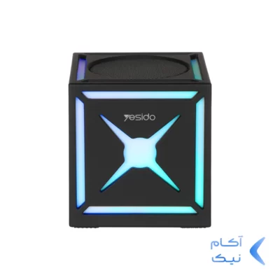 اسپیکر بی سیم شارژی 5 وات Yesido مدل YSW34 RGB - مشکی (گارانتی 18 ماه تعویض نیکان همراه)