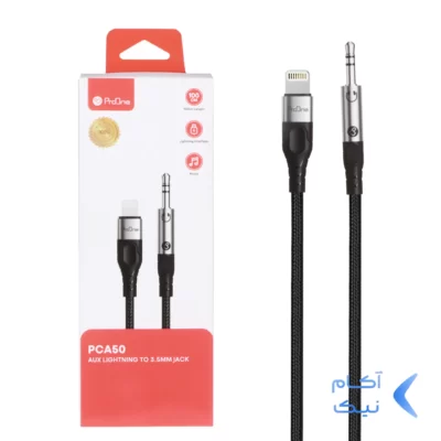 کابل ProOne Lightning To Aux مدل PCA50 - مشکی