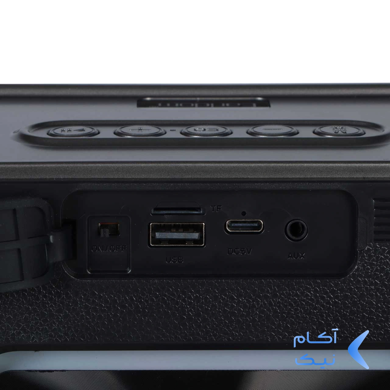 1570996ex8180767271-1.webp اسپیکر بی سیم 20وات Earldom همراه با دو میکروفن مدل A40 - مشکی