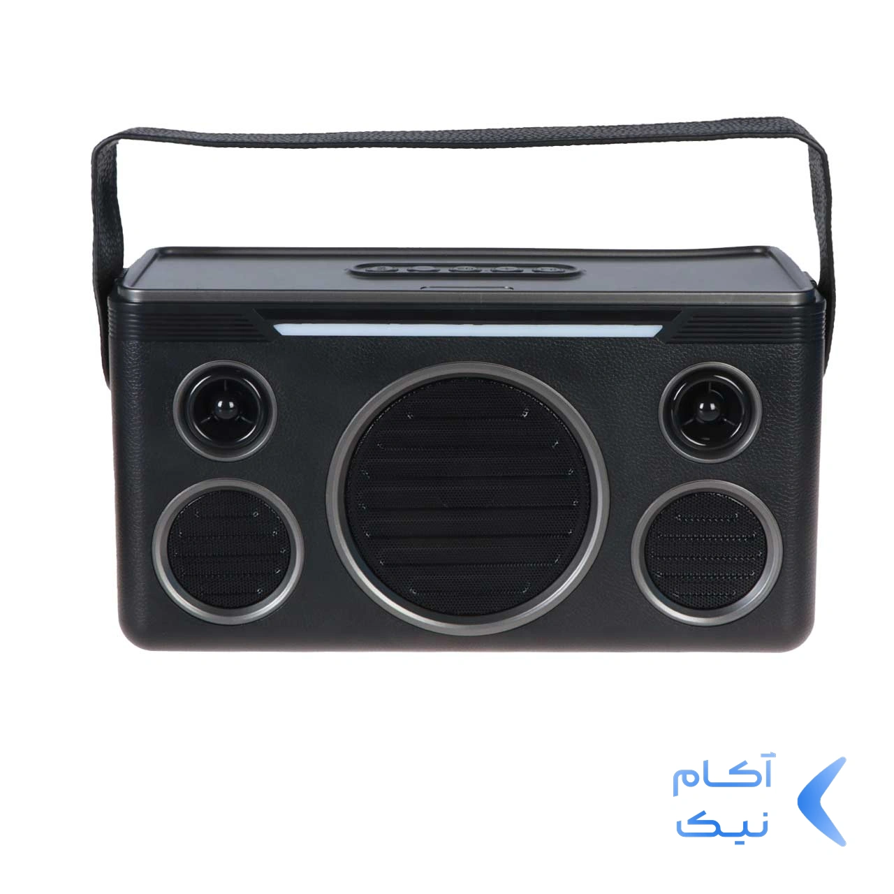 1570996ex8367677379-1.webp اسپیکر بی سیم 20وات Earldom همراه با دو میکروفن مدل A40 - مشکی
