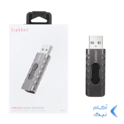 دانگل بلوتوث گیرنده صدا Earldom مدل BR26 - مشکی