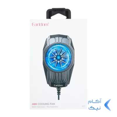 فن خنک کننده گوشی موبایل Earldom مدل F17 - مشکی