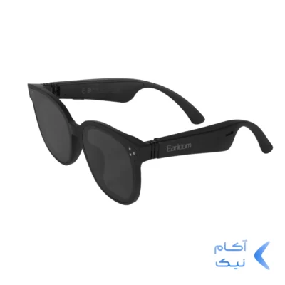 عینک دودی هوشمند Earldom UV400 مدل SG03 - مشکی (قابلیت مکالمه و پخش موسیقی)