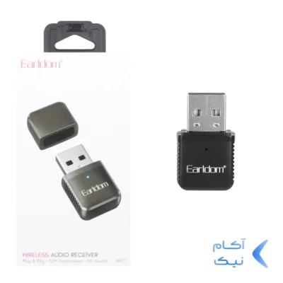 دانگل بلوتوث گیرنده صدا Earldom مدل BR27 - مشکی