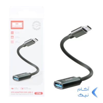 تبدیل Earldom Type-C To USB3.0 OTGمدل OT85 - مشکی