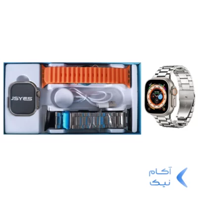 ساعت هوشمند JSYES مدل M77 Ultra 3 - طلایی