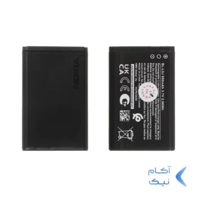 باتری موبایل Nokia مدل BL-L5J با ظرفیت 800mAh (گارانتی شش ماهه M2)