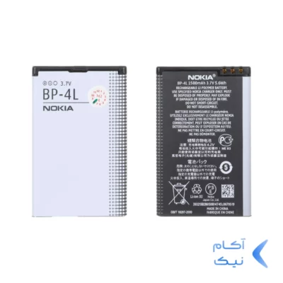 باتری موبایل Nokia مدل BP-4L با ظرفیت 1500mAh (گارانتی شش ماهه M2)