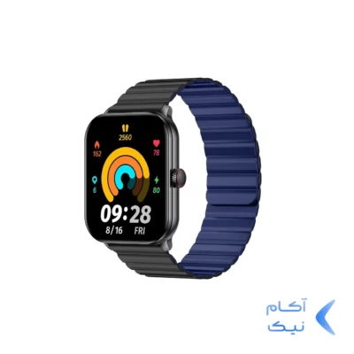 ساعت هوشمند Glorimi مدل GC SLIM - مشکی آبی (گارانتی 12 ماهه شرکتی)