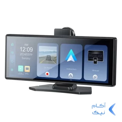 نمایشگر و دوربین هوشمند ثبت وقایع خودرو Yesido مدل KM19 - مشکی (گارانتی 18 ماه تعویض نیکان همراه)