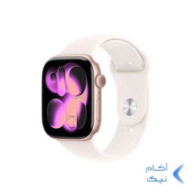 ساعت هوشمند اپل واچ سری 11 مدل Rose Gold Al LB SB - 42MM - رزگلد - اصلی (گارانتی 18 ماهه شرکتی)