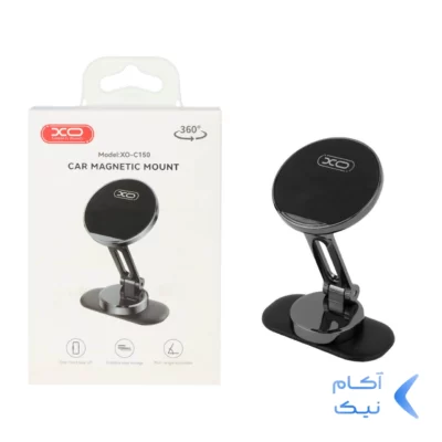 هولدر گوشی موبایل مگنتی پایه دار XO مدل XO-C150 - مشکی