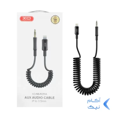 کابل تبدیل XO AUX TO Lightning مدل XO-NB-R255A - مشکی