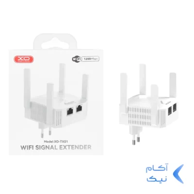 تقویت کننده آنتن وای فای XO مدل XO-TX01 - سفید