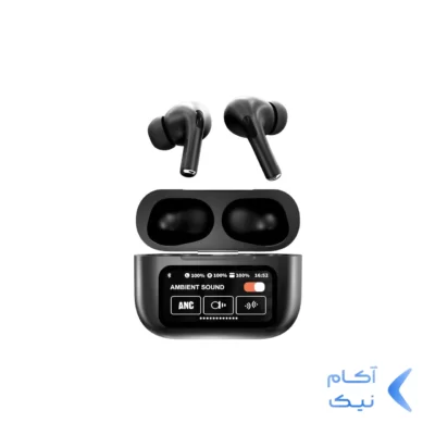 ایرفون بی سیم Touch Control ANC/ENC مدل A9 Pro - مشکی