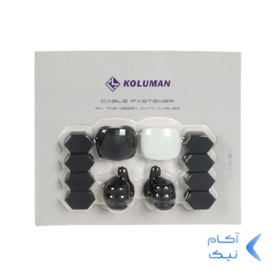 نگه دارنده کابل Koluman مدل K-HD124 - مشکی