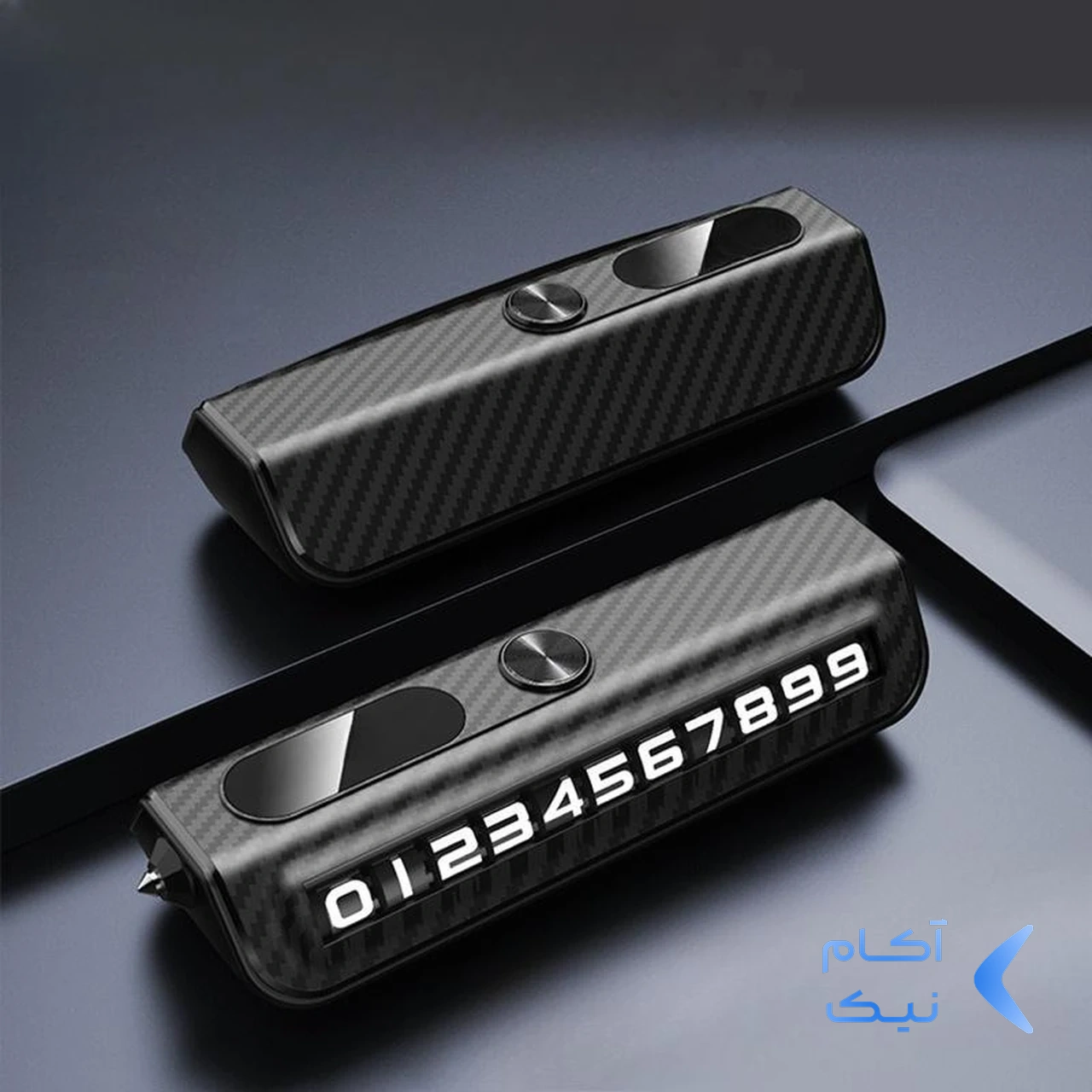 1619356_1AI7f21a5-1.webp شماره تلفن مخصوص پارک خودرو Koluman مدل K-N01 - مشکی