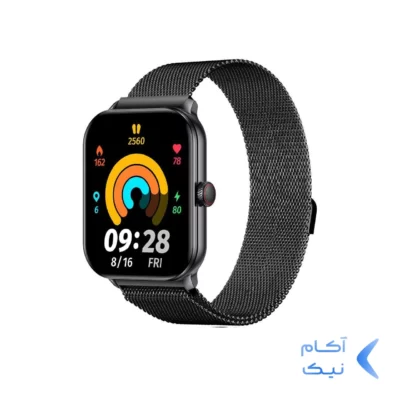 ساعت هوشمند Glorimi مدل GC SLIM - مشکی (گارانتی 12 ماهه شرکتی)