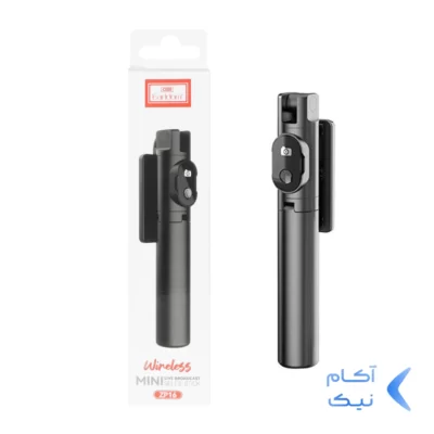 سه پایه و مونوپاد گوشی موبایل Earldom مدل ZP16 - مشکی(دارای ریموت کنترل)