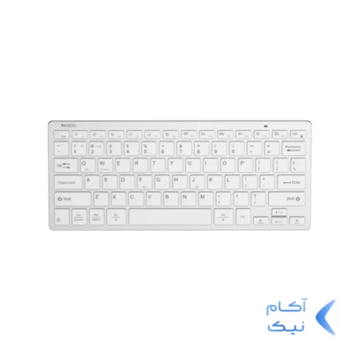 کیبورد بی سیم Yesido مدل KB11 - نقره ای (گارانتی 18 ماه تعویض نیکان همراه)