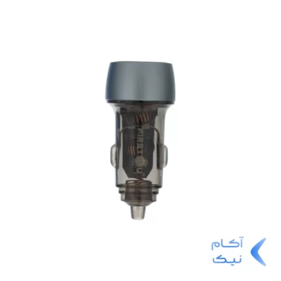 شارژر فندکی PD و فست دو پورت FirstYou مدل F065 30W - نقره ای