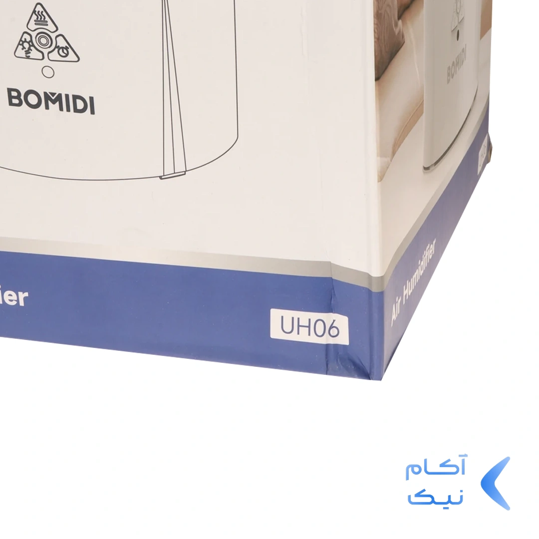 1622574_9AI4aa36c-1.webp رطوبت ساز Bomidi مدل UH06 - سفید (گارانتی یکساله شرکتی) (پک ضعیف)