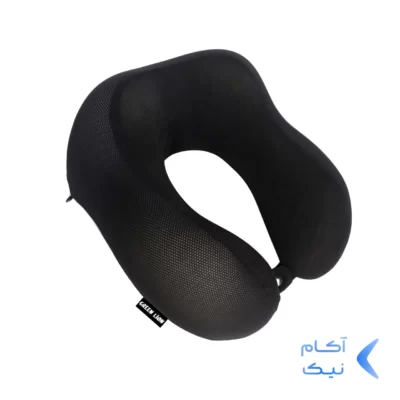 بالشت گردنی Green Lion مدل GNMEFMNECKBK - مشکی (گارانتی 24 ماهه ایویز)
