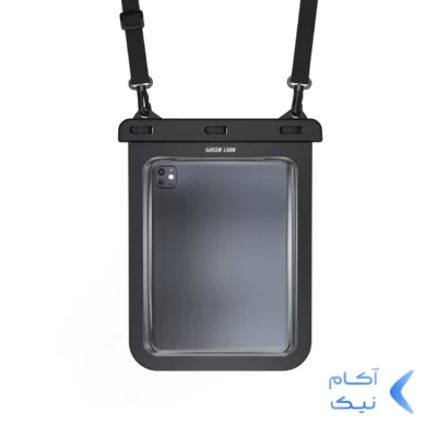 کاور ضد آب تبلت 12 اینچی Green Lion مدل GNWPRFP12CLR - مشکی