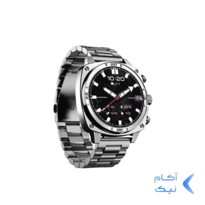 ساعت هوشمند Porodo CHRONO STEEL مدل PDLFST171SL - نقره ای (گارانتی 24 ماهه ایویز)
