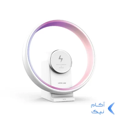 اسپیکر بی سیم و شارژر وایرلس Green Lion مدل JUPITER GNJPTRLMPWH - سفید (گارانتی 24 ماهه ایویز)