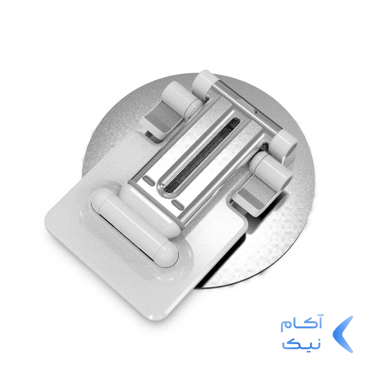 1624002_1AIa61b67-1.webp هولدر رومیزی موبایل و تبلت Porodo مدل PDCCT22WH - سفید