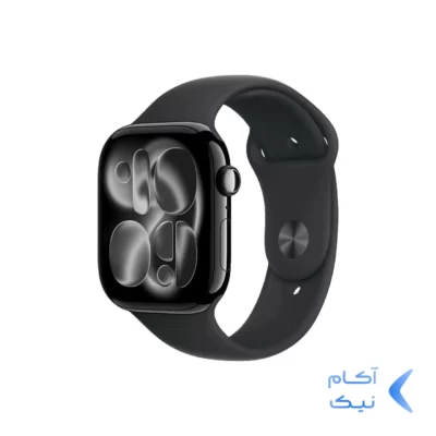 ساعت هوشمند اپل واچ سری 11 مدل Jet BlacK Al Black SB - 46MM - مشکی - اصلی (گارانتی 18 ماهه شرکتی)