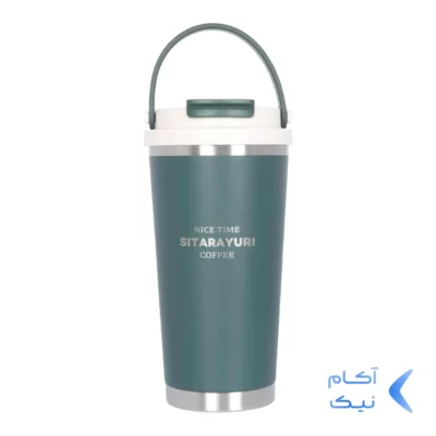 تراول ماگ Sitarayuri مدل ZF-046 ظرفیت 560 میلی لیتر - سبز