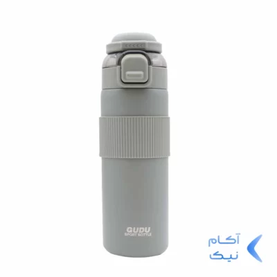 تراول ماگ Gudu مدل H-BW-1378 ظرفیت 700 میلی لیتر - طوسی