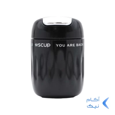 تراول ماگ HSCup مدل H-BW-1464 ظرفیت 220 میلی لیتر - مشکی