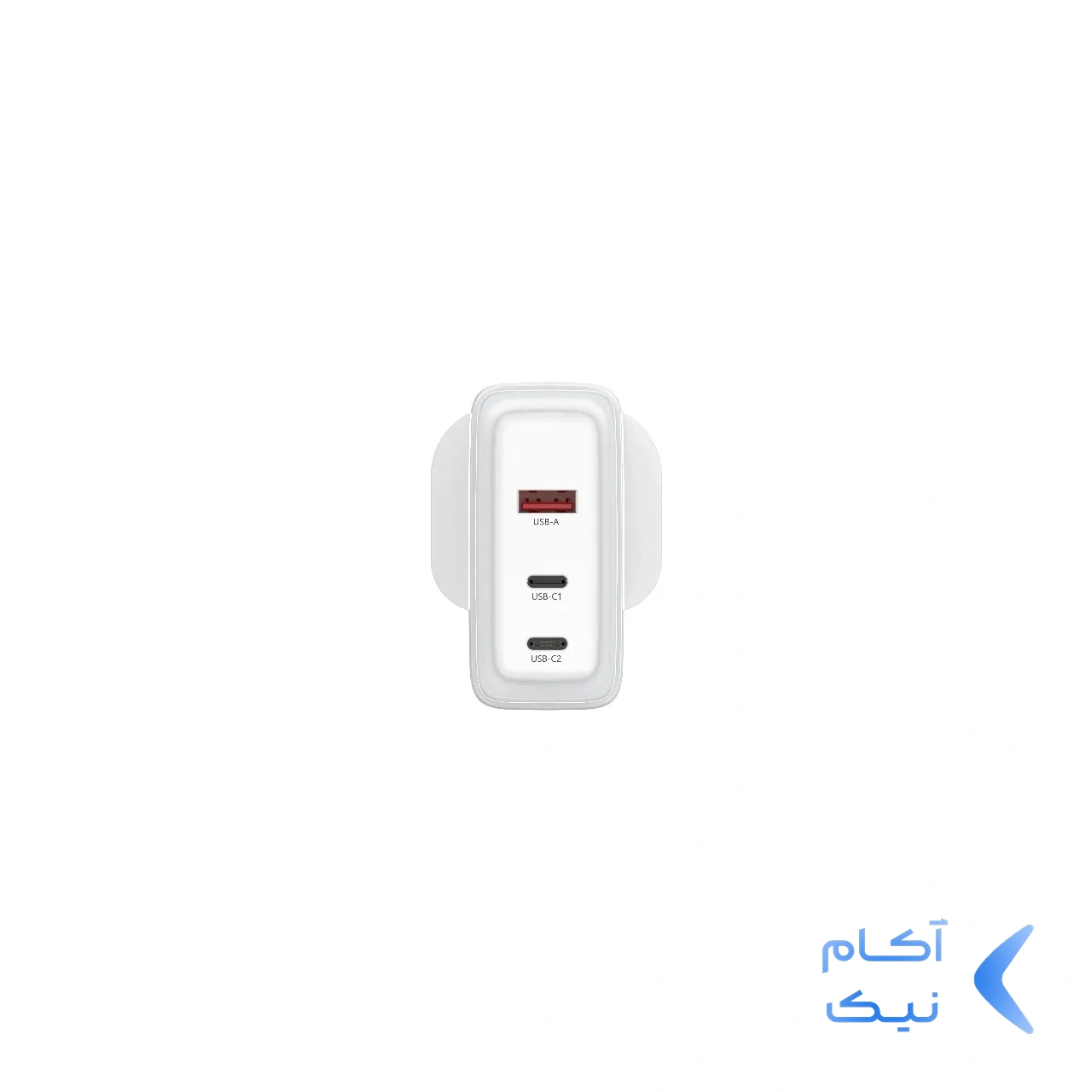 1628032_2AIf49977-1.webp شارژر دیواری فست و PD سه پورت Powerology مدل LUNEX SERIES PWFC1029BWH 100W - سفید (گارانتی 24 ماهه ایویز)