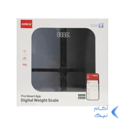 ترازو هوشمند HISKA مدل HS-4000 - مشکی