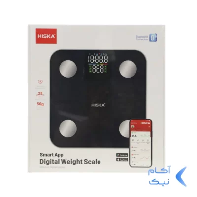 ترازو هوشمند HISKA مدل HS-3000 - مشکی