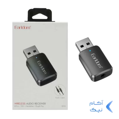 دانگل بلوتوث انتقال صدا Earldom مدل BR28 - مشکی