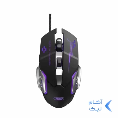 ماوس باسیم گیمینگ XO مدل XO - M10 - مشکی نقره ای