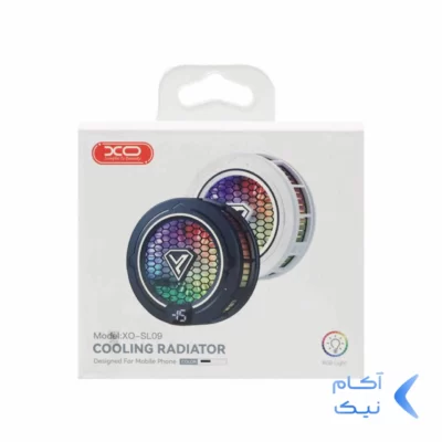 فن خنک کننده گوشی موبایل XO مدل XO-SL09 - سفید(نورپردازی RGB)