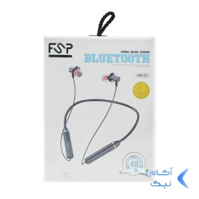 هندزفری گردنی FSP مدل HB-03 - مشکی - BSA