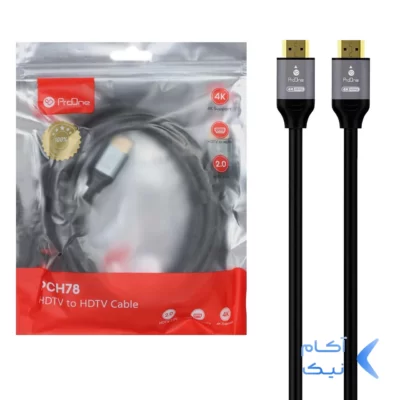 کابل 3 متری ProOne HDMI مدل PCH78 - مشکی