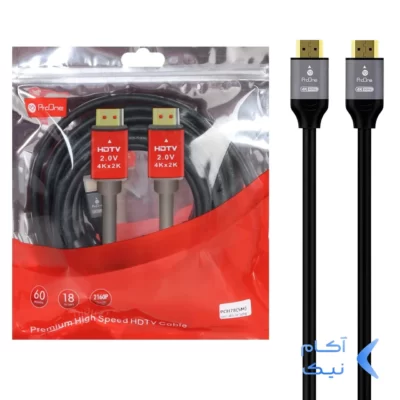 کابل 5 متری ProOne HDMI مدل PCH78 - مشکی