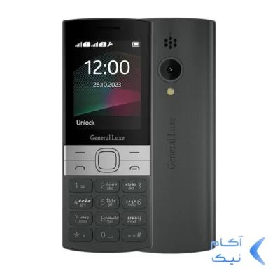 گوشی موبایل General Luxe مدل 150 دو سیم کارت - مشکی (NEW)