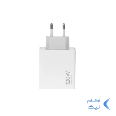 شارژر دیواری فست تک پورت Xiaomi مدل MDY-12-EH 120W - سفید - RYL